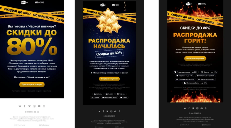 как настроить цепочку писем