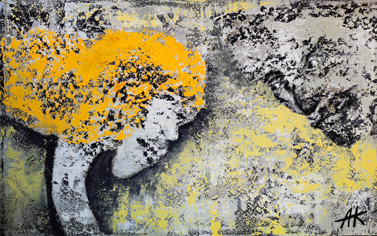 Wordless connection in a quiet painting – by Nelya Akimova