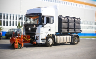 Поливомоечноая КДМ тягач Shacman 4x2