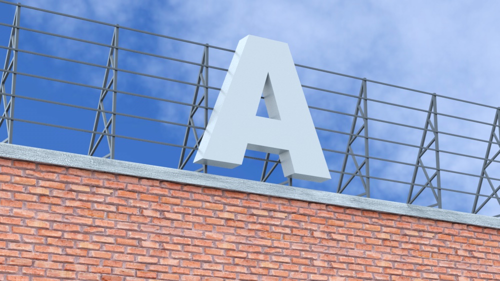 Вывеска объемные буквы Новосибирск, изготовление вывесок, производство наружной рекламы, световые буквы