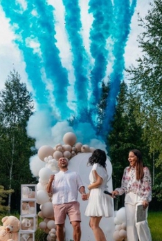 дневной фейерверк для гендер пати Красноярск