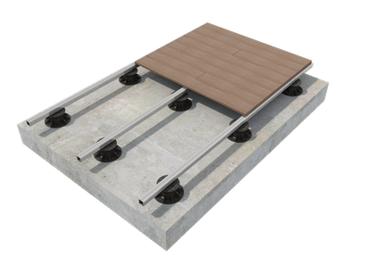 Терраса у дома монтаж