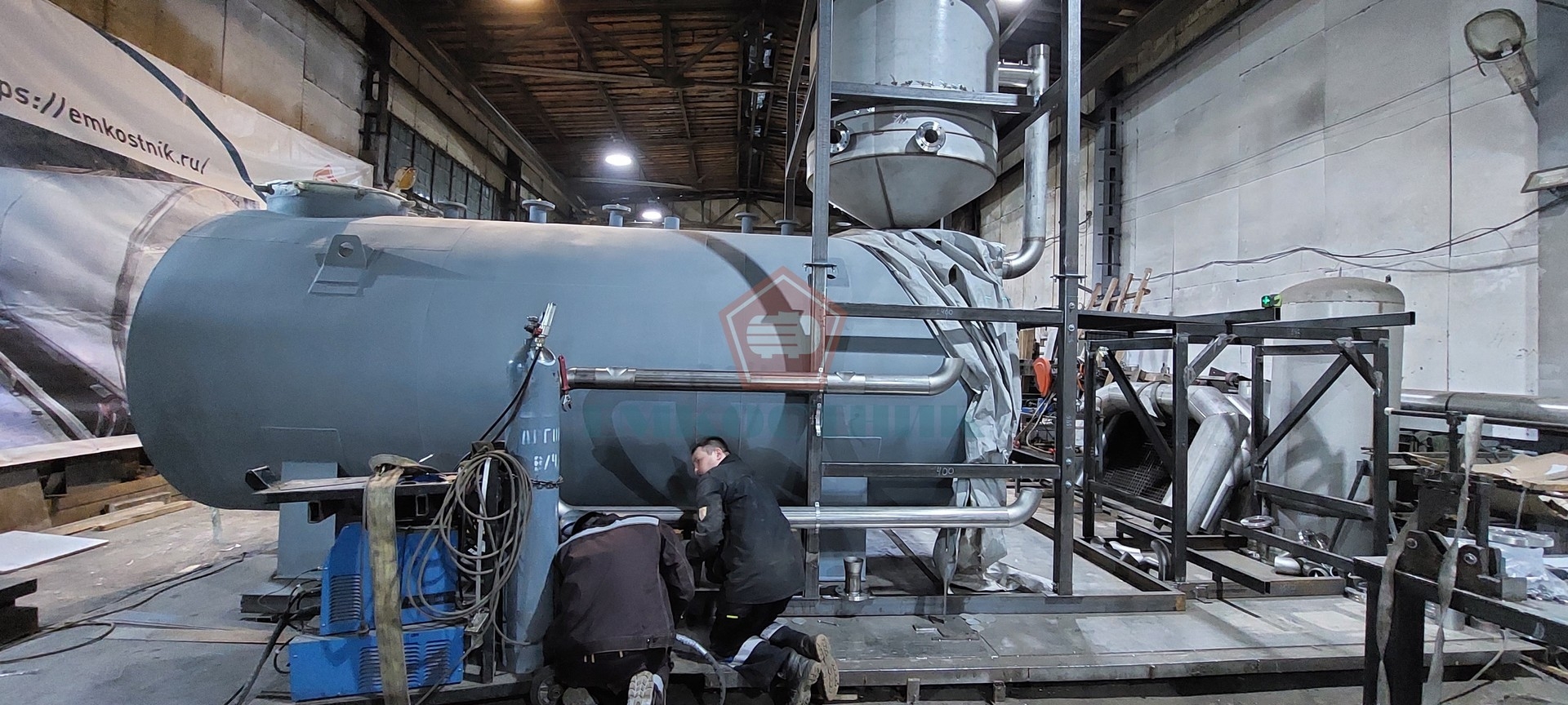 емкости из коррозионностойкой нержавеющей стали AISI316L