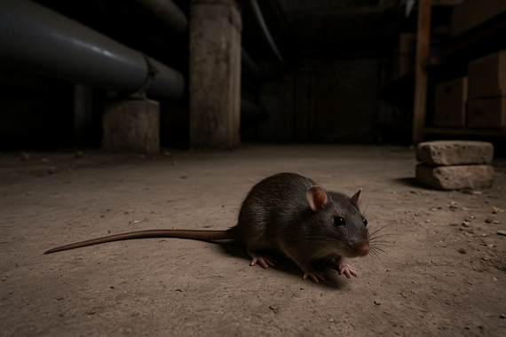 Крыса в подвале