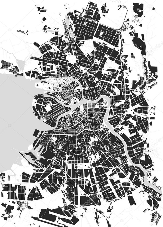 Карта СПБ