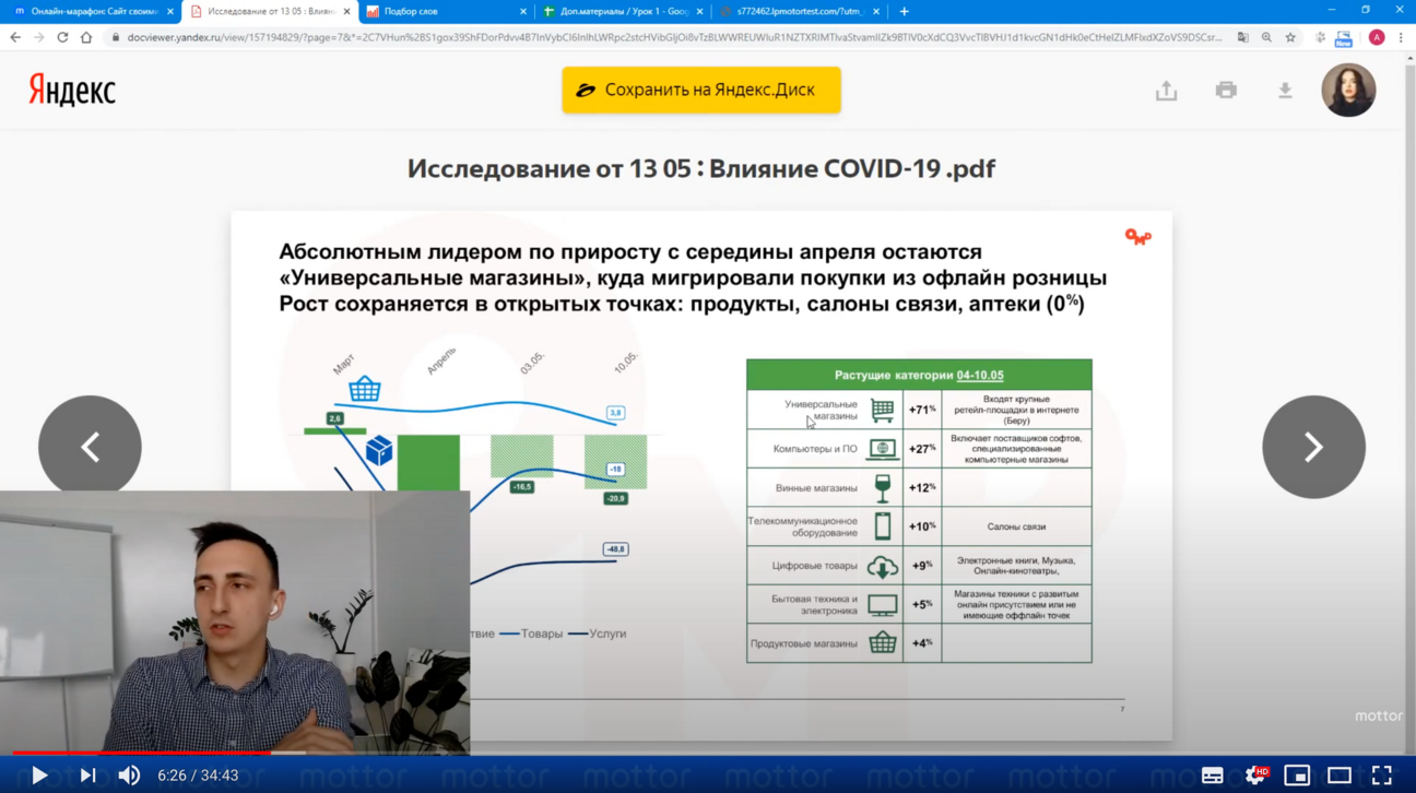 Вебинар по трафику