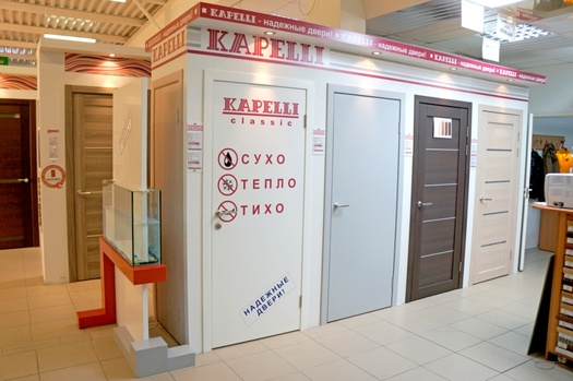 Пластиковая дверь