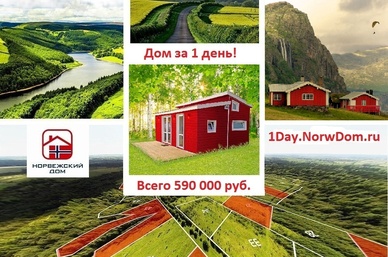 Дом за день