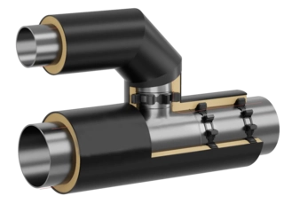 Тройник параллельный с завода MSC Continental для теплоизоляции трубопроводов в Астане и Казахстане