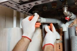 установка газовой колонки цена