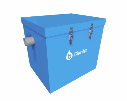 Grease trap under the sink