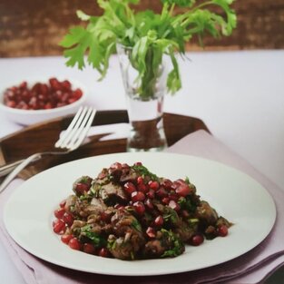 Куриные потроха с тархуном