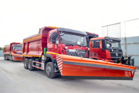 КДМ на базе самосвала Dongfeng