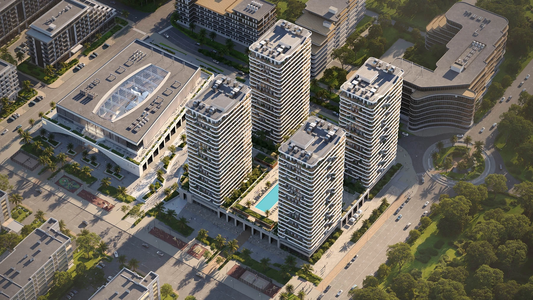 Sky Park - Благоустройство в Баку