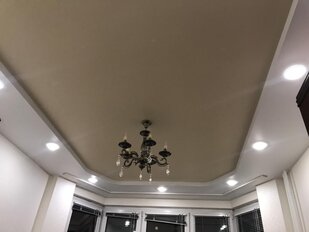 Двухуровневые натяжные потолки