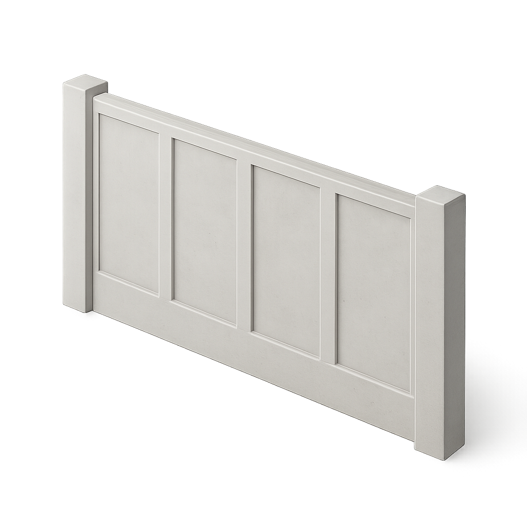 Плиты из архитектурного бетона на цоколе