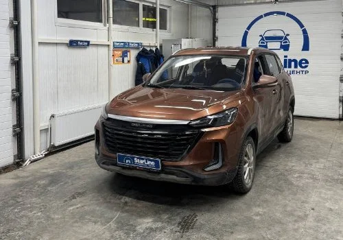 BAIC X35 установили современный комплекс с интеллектуальным автозапуском StarLine E96 V2 Eco 
