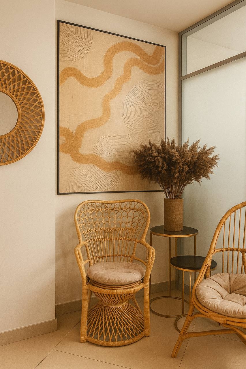 Зона ожидания спа салона Perfect People