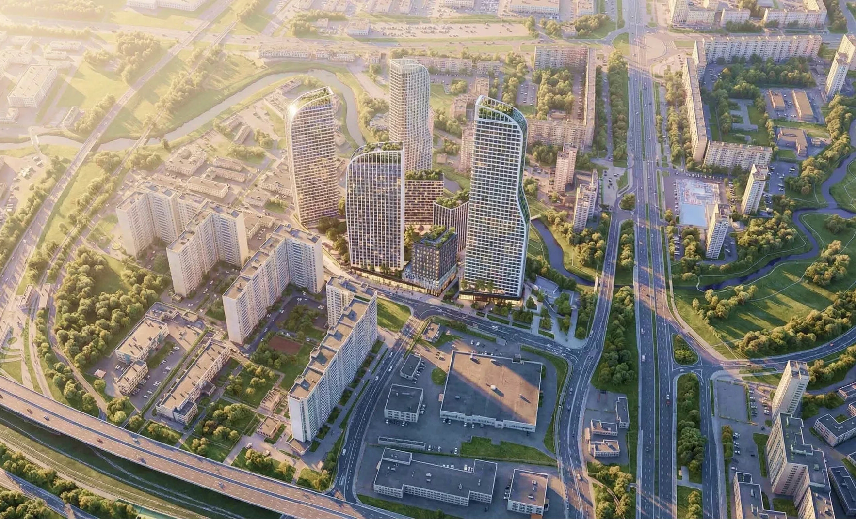 ЖК «Афи альт» - окружение жилого комплекса