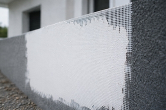 Ошукатуривание фасада по утеплителю