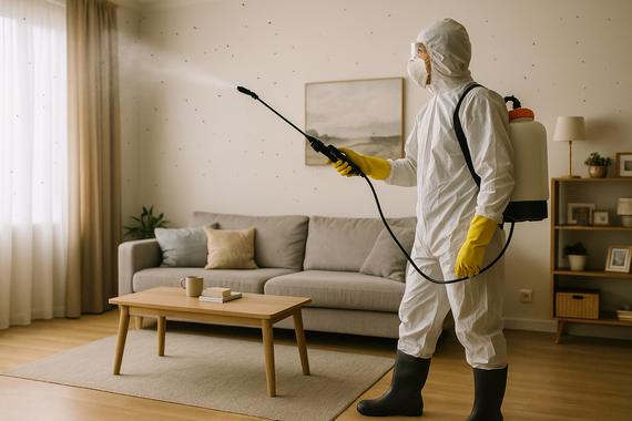 Дезинсекция гостиной