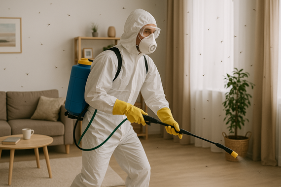 Дезинсекция гостиной