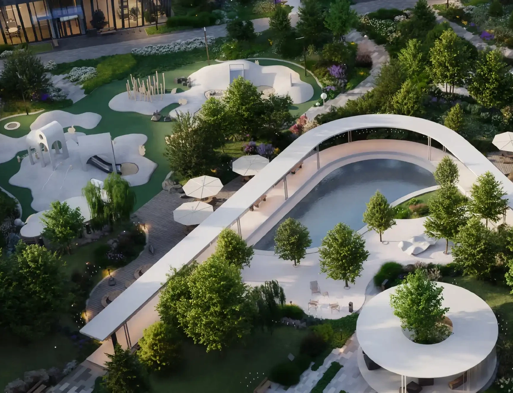 ЖК «Серегина-5» - клубное пространство