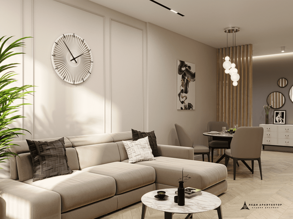 Интерьер квартиры в ЖК Столичный