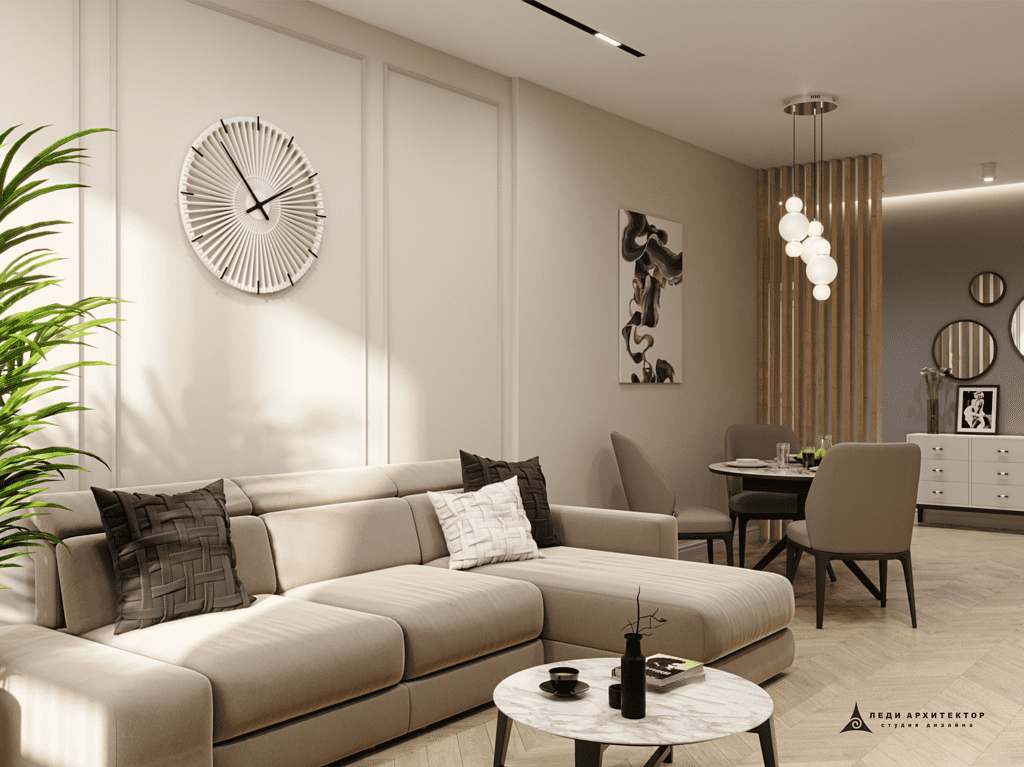 Интерьер квартиры в ЖК Столичный