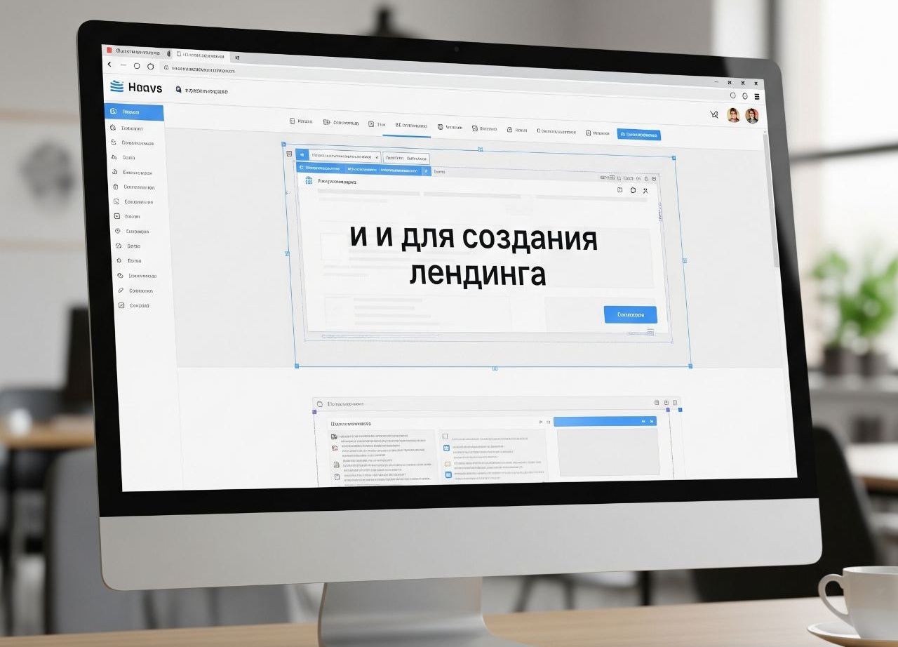 ии для создания лендинга