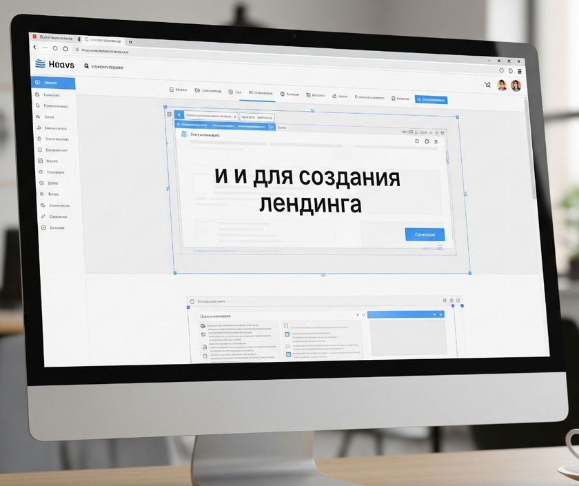 ии для создания лендинга