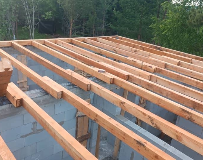 Готовый дом из газобетона