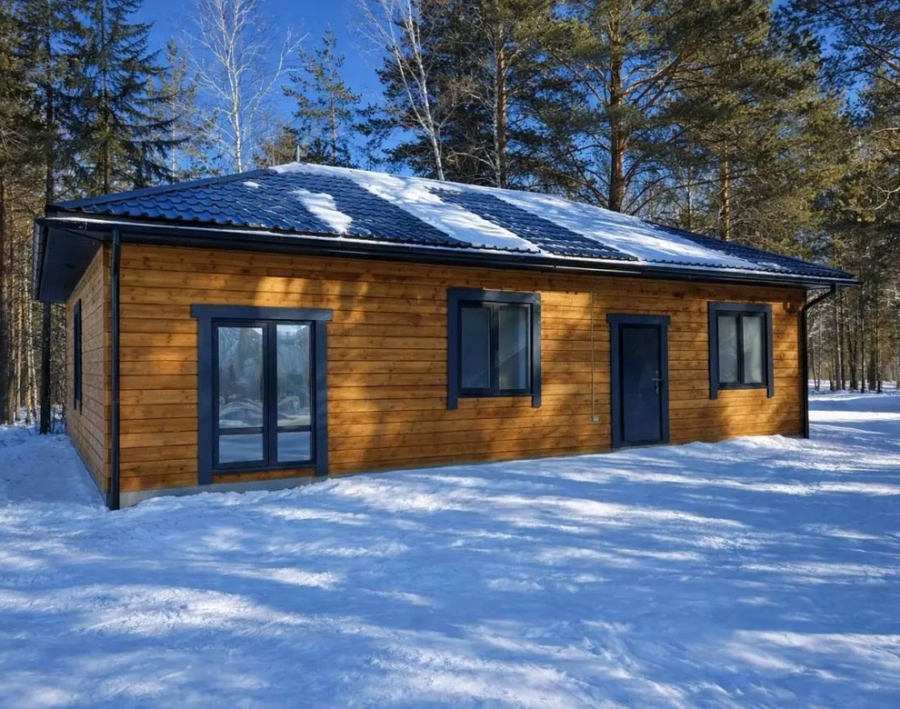 Готовый дом из газобетона