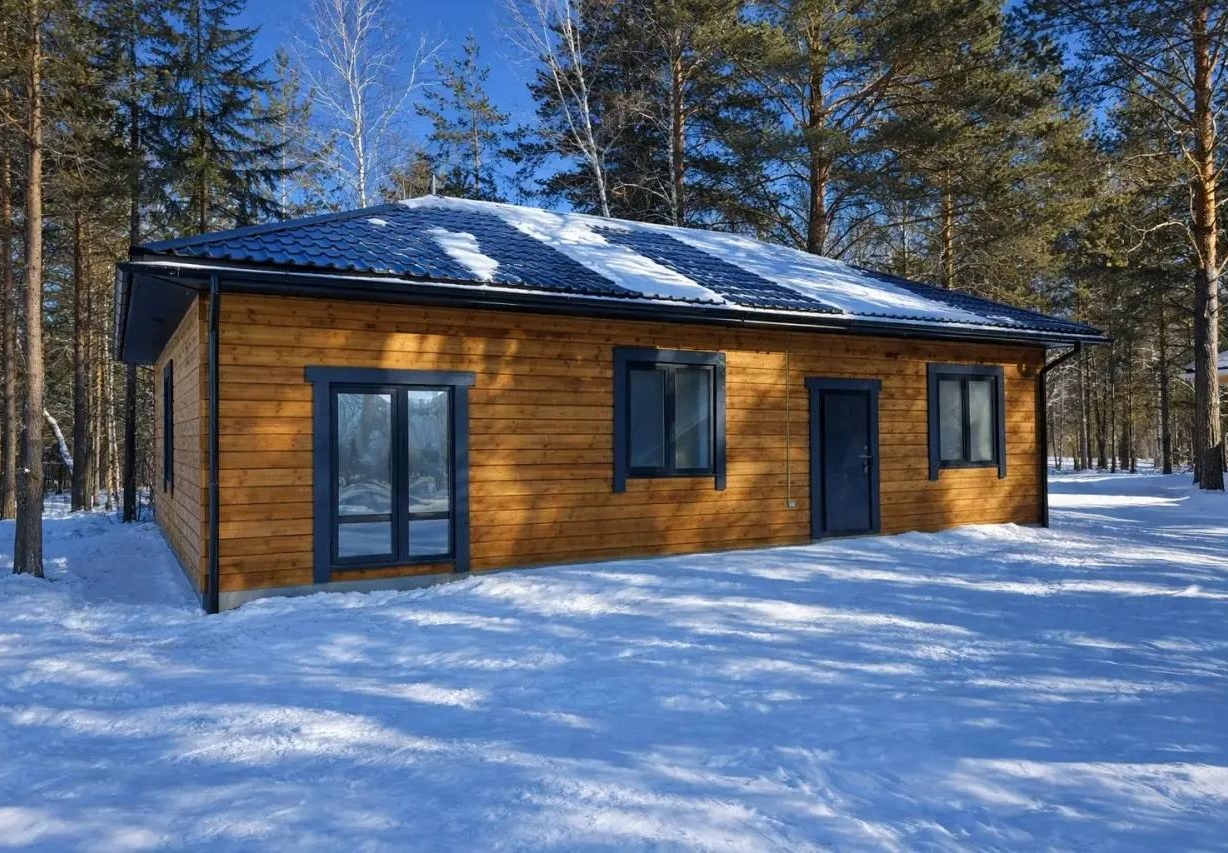 Готовый дом из газобетона