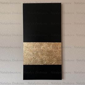 Картина из коллекции Натальи Жуковой " Black Gold Pearl "