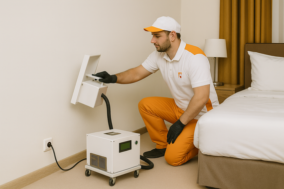 СВЧ обработка гостиной