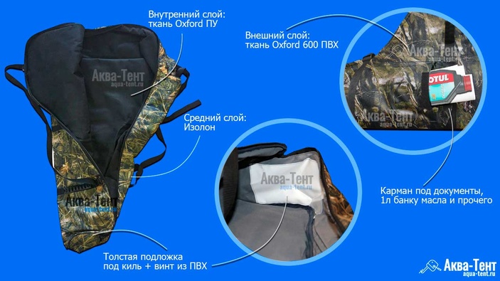 Чехол для лодочного мотора 9.9 15
