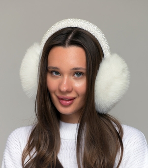 Меховые наушники