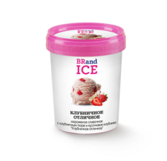 Мороженое сливочное Baskin Robbins Пинта Клубничное отличное ведёрко 300 гр. ООО Гермиона