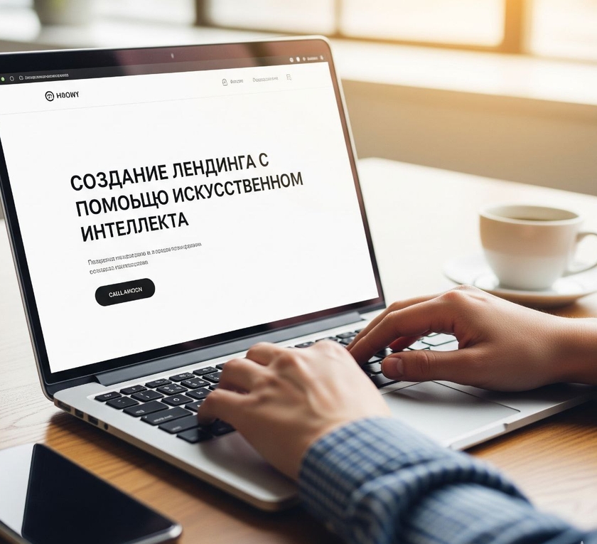 создание лендинга с помощью ии
