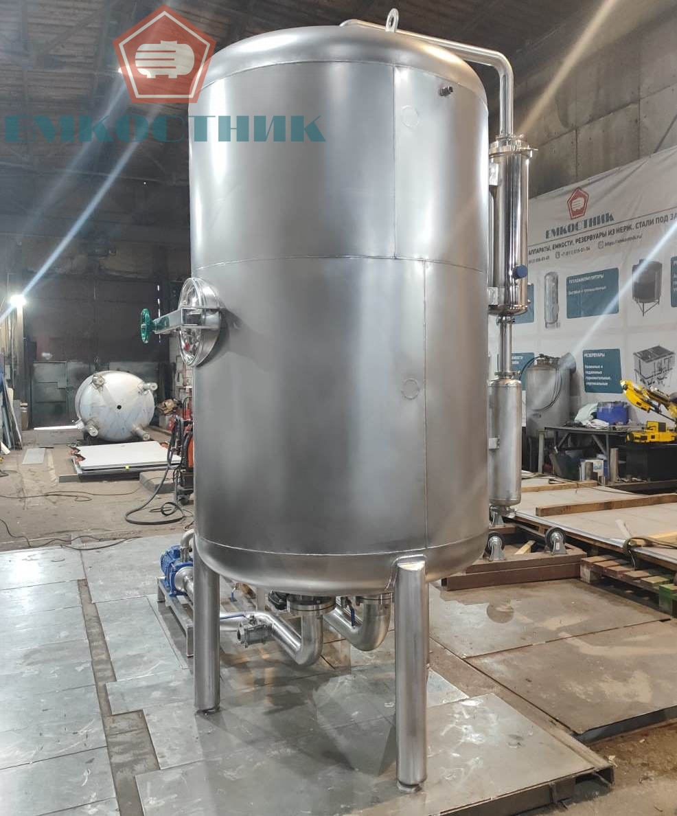 Емкость санитарной озоновой установки V – 3,1 м³