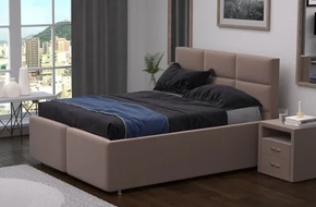 Купить односпальную кровать на заказ Милан 41