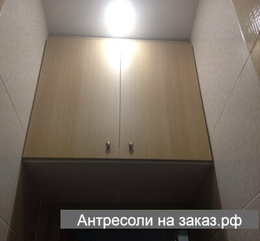 Фотография №33 Антресоль дверцы ЛДСП в туалет