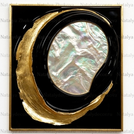 Картина из коллекции Натальи Жуковой " Black Gold Pearl "