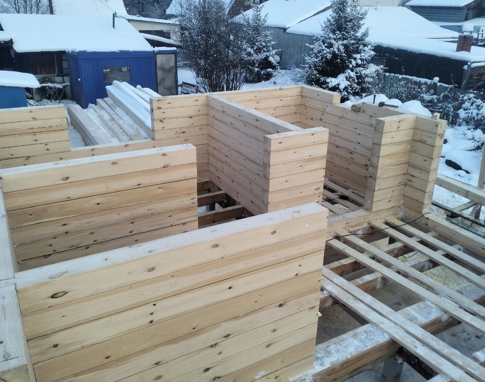 Готовый дом из газобетона