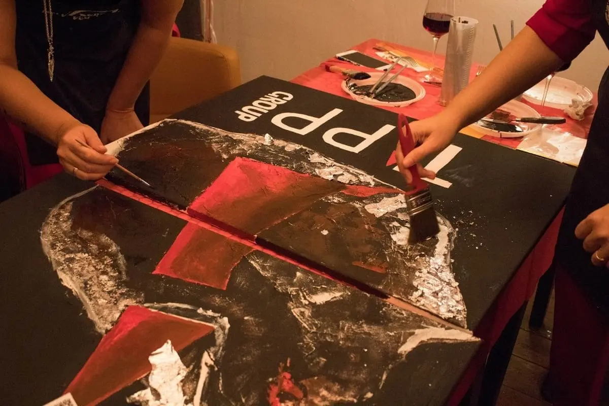 Арт-корпоратив "картина пазл"