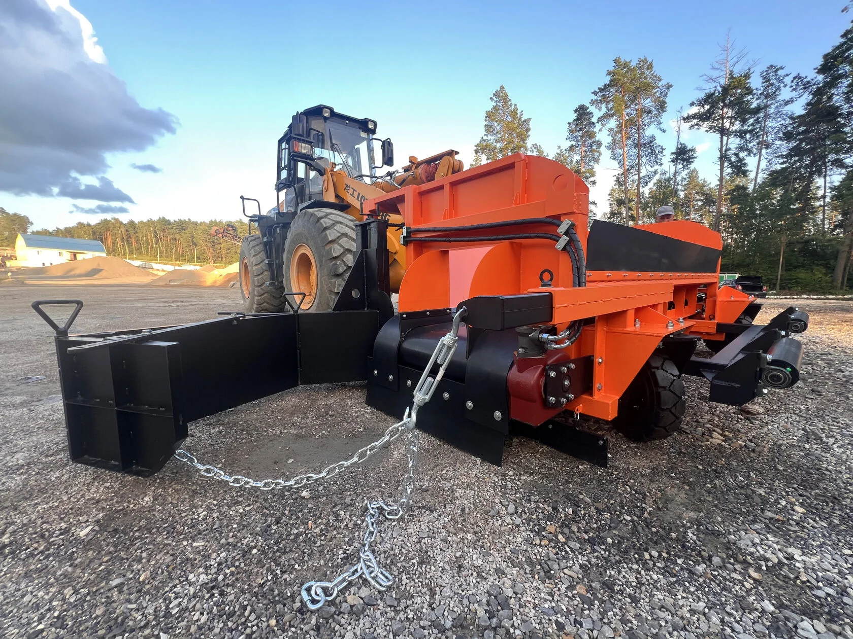 КДМ на седельном тягаче Shacman X3000 4x2