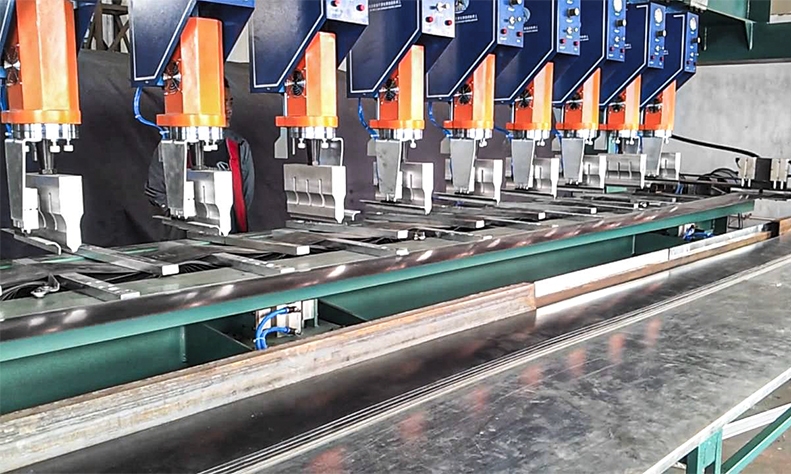 Линия производства георешетки