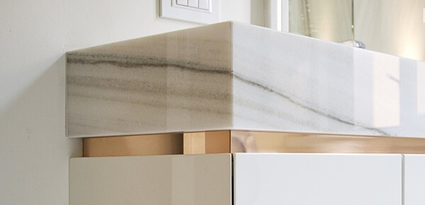 мрамор Bianco Lasa Vena Oro