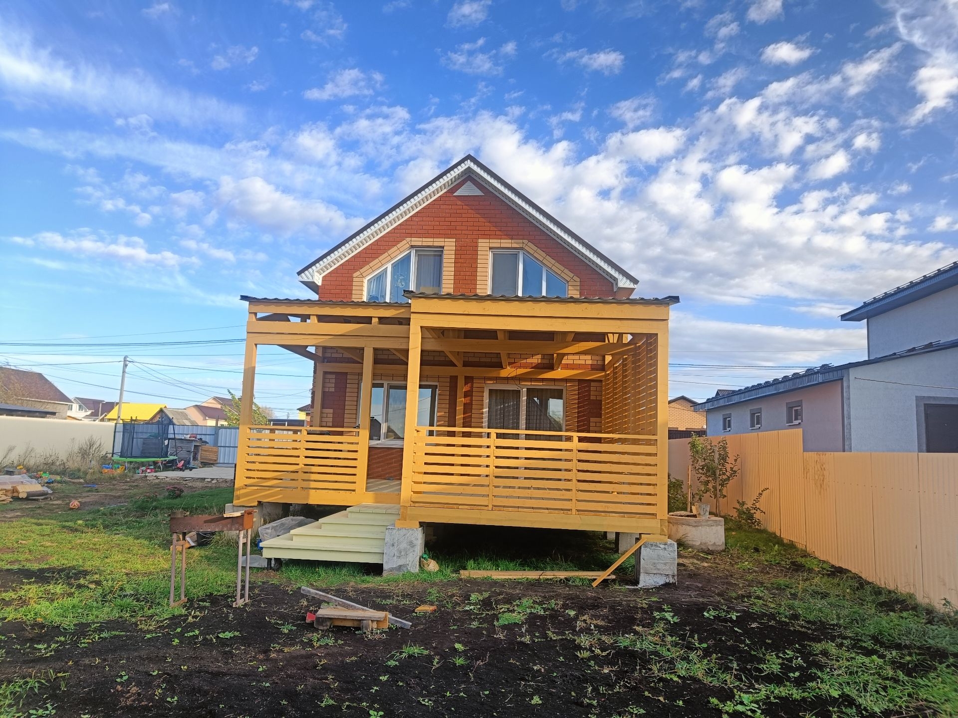 Строительство деревянных террас под ключ в Уфе и Уфимском районе